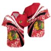 Chicago Blackhawks Tropical Floral Wave Hawaiian Shirt