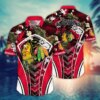 Chicago Blackhawks Tropical Fusion Hawaiian Shirt