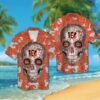 Cincinnati Bengals Calavera NFL Football Team Hawaiian Shirt