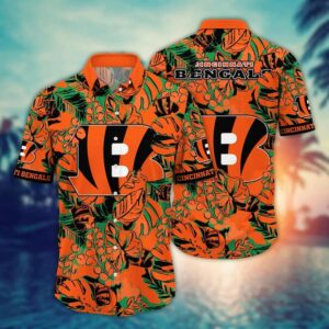 Cincinnati Bengals Forest NFL Football Team Hawaiian Shirt