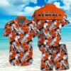 Cincinnati Bengals Hibiscus Paradise Hawaiian Shirt