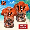 Cincinnati Bengals Roaring Sunset Personalized Hawaiian Shirt