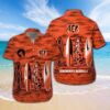 Cincinnati Bengals Surfing NFL Football Team Hawaiian Shirt