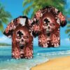 Cleveland Browns Calavera NFL Football Team Hawaiian Shirt