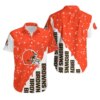Cleveland Browns Starry Night Hawaiian Shirt