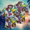 Colorado Rockies Midnight Petals Hawaiian Shirt