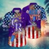 Colorado Rockies Star-Spangled Fireworks Hawaiian Shirt