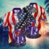 Colorado Rockies Stars and Stripes Hawaiian Shirt