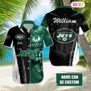 Custom New York Jets Mascot Trending Summer Hawaiian Shirt