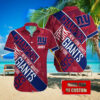 Custom News Yorks Giants Team Logo Hawaiian Shirt