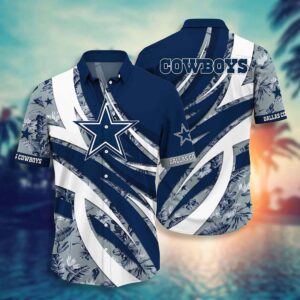 Dallas Cowboys Basic V11 NFL Football Team Hawaiian Shirt