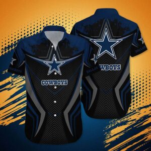 Dallas Cowboys Basic V16 NFL Football Team Hawaiian Shirt