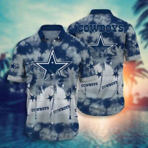 Dallas Cowboys Basic V17 NFL Football Team Hawaiian Shirt