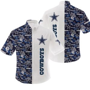 Dallas Cowboys Basic V6 NFL Football Team Hawaiian Shirt