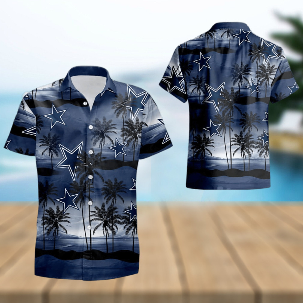 Dallas Cowboys Beach NFL Football Team Hawaiian Shirt Dallas Cowboys Beach NFL Football Team Hawaiian Shirt