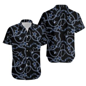 Dallas Cowboys Chains NFL Football Team Hawaiian Shirt