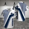 Dallas Cowboys Diagonal Pattern NFL Football Team Hawaiian Shirt