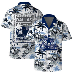 Dallas Cowboys Est 1960 NFL Football Team Hawaiian Shirt