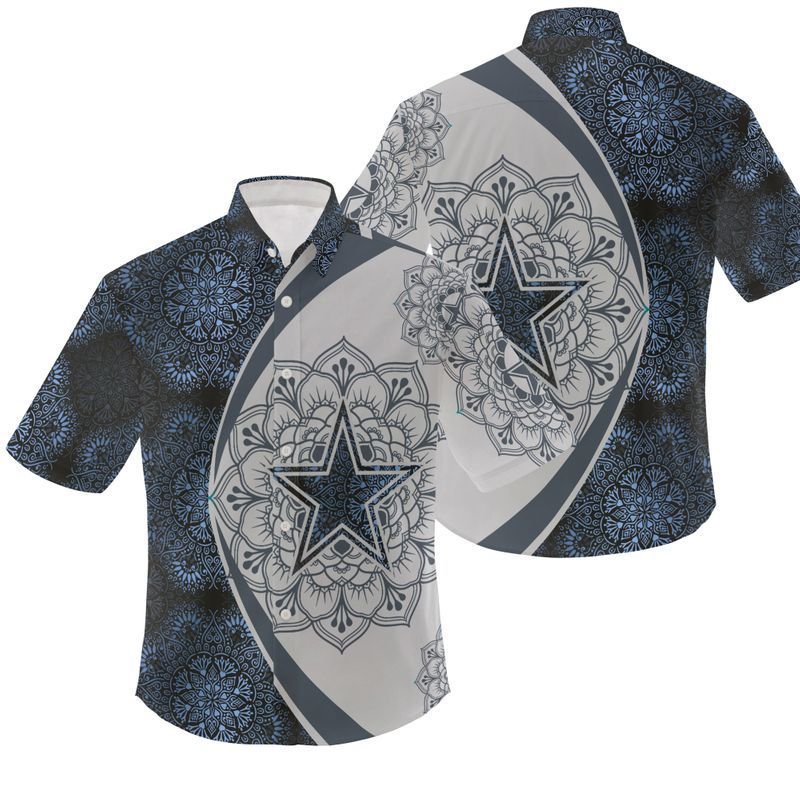 Dallas Cowboys Flower Pattern NFL Football Team Hawaiian Shirt Dallas Cowboys Flower Pattern NFL Football Team Hawaiian Shirt