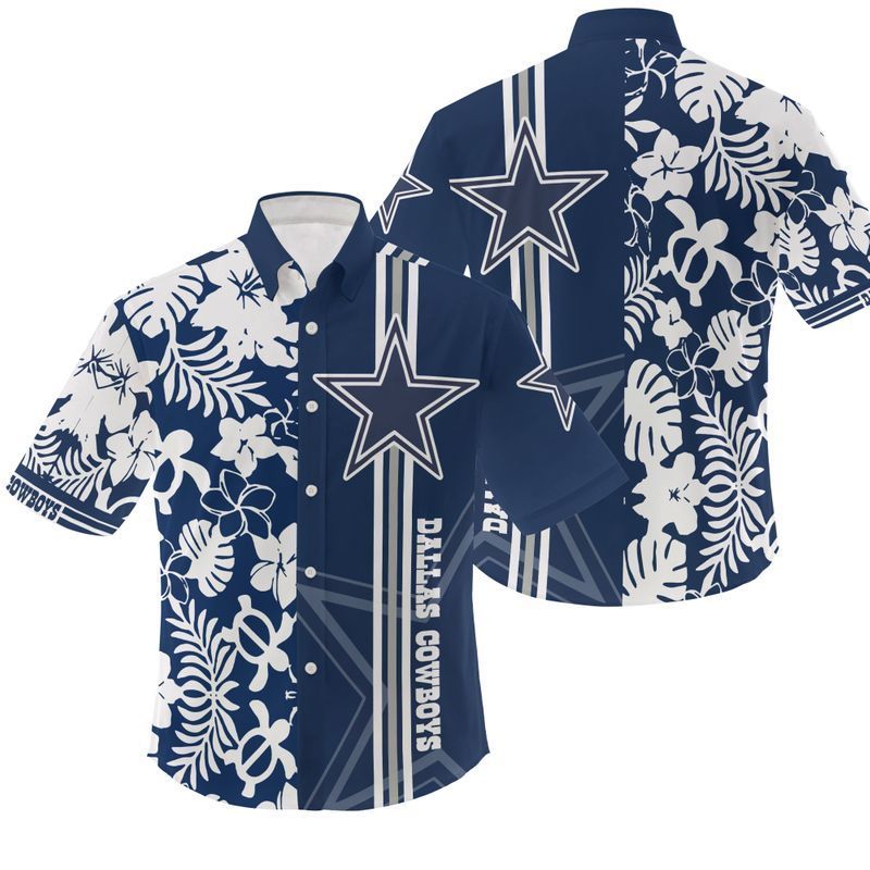 Dallas Cowboys Forest NFL Football Team Hawaiian Shirt Dallas Cowboys Forest NFL Football Team Hawaiian Shirt