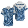Dallas Cowboys Leaves NFL Football Team Hawaiian Shirt