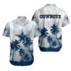 Dallas Cowboys Palm Tree V2 NFL Football Team Hawaiian Shirt