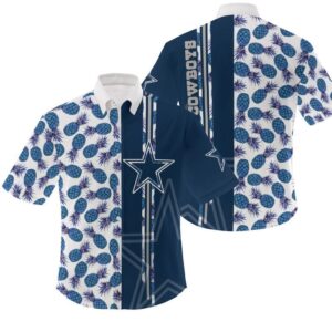 Dallas Cowboys Pineapple NFL Football Team Hawaiian Shirt