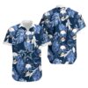 Dallas Cowboys Skull and Flora NFL Football Team Hawaiian Shirt
