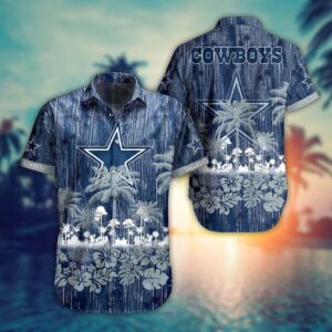 Dallas Cowboys Storm NFL Football Team Hawaiian Shirt