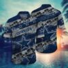 Dallas Cowboys Stripes NFL Football Team Hawaiian Shirt