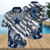 Dallas Cowboys Torn Flag NFL Football Team Hawaiian Shirt