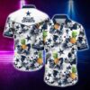 Dallas Cowboys Tropical Pineapple NFL Football Team Hawaiian Shirt