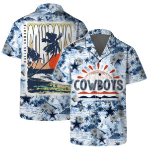 Dallas Cowboys Tropical V2 NFL Football Team Hawaiian Shirt