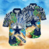 Dallas Cowboys Tropical V4 NFL Football Team Hawaiian Shirt