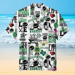 Dallas Stars Hockey Life Hawaiian Shirt