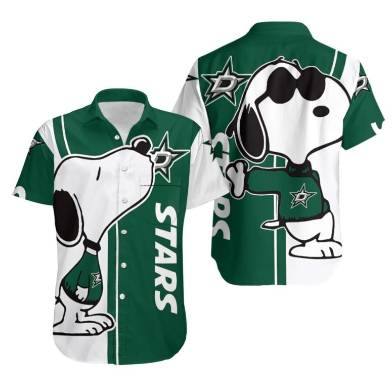 Dallas Stars Snoopy Cool Hawaiian Shirt Dallas Stars Snoopy Cool Hawaiian Shirt