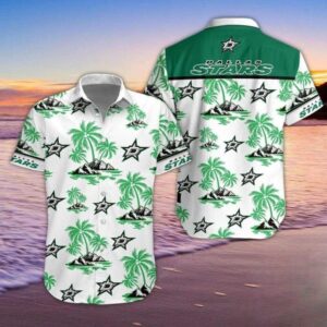 Dallas Stars Tropical Escape Hawaiian Shirt