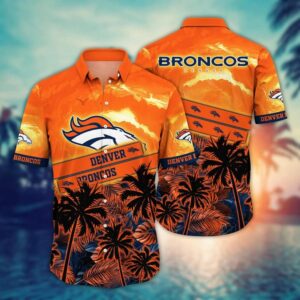 Denver Broncos Midsummer NFL Football Team Hawaiian Shirt
