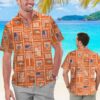 Denver Broncos Square Pattern NFL Football Team Hawaiian Shirt