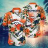 Denver Broncos Summer Air NFL Football Team Hawaiian Shirt