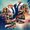 Denver Broncos Tropical Nature NFL Football Team Hawaiian Shirt