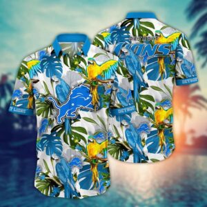 Detroit Lions Hot Season NFL Football Team Hawaiian Shirt