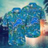 Detroit Lions Midsummer NFL Football Team Hawaiian Shirt