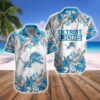 Detroit Lions Tropical NFL Football Team Hawaiian Shirt