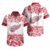 Detroit Red Wings Floral Elegance Hawaiian Shirt