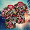 Detroit Red Wings Tiki Island Hawaiian Shirt