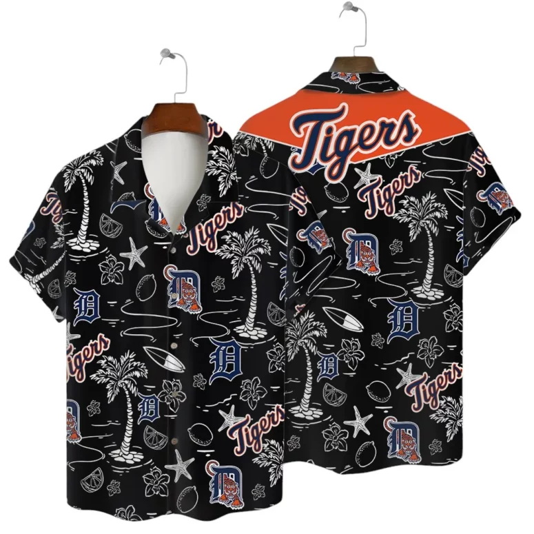 Detroit Tigers Island Vibes Hawaiian Shirt Detroit Tigers Island Vibes Hawaiian Shirt