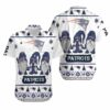 Gnomes New England Patriots Ugly Hawaiian Shirt