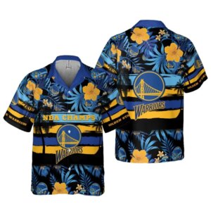 Golden State Warriors Championship Bloom Hawaiian Shirt