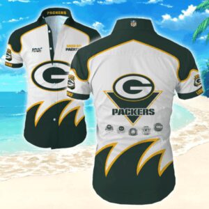 Green Bay Packers Basic V1 NFL Football Team Hawaiian Shirt